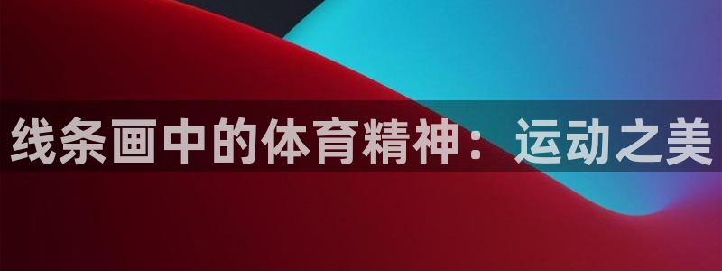 3377体育官网下载是干嘛的公司:线条画中的体育精神:运动之